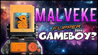 MALVEKE!  The Flipper Zero All-In-One Board That Reads & Writes Gameboy Cartridges!!!