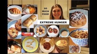 WHAT I EAT IN A DAY - EXTREME HUNGER + A BIG SURPRISE!