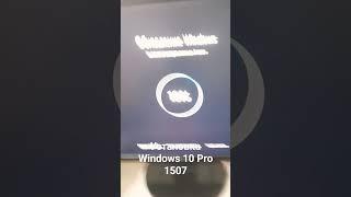 Установка Windows 10 Pro 1507