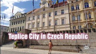 Teplice City in Czech Republic