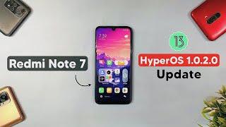 Redmi Note 7 HyperOS 1.0.2.0 Update - Android 13