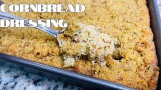 How to Make Southern Cornbread Dressing | Chicken and Dressing | Thanksgiving Recipes | Stuffing