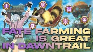 Fate Farming in Dawntrail is Fun, Great Exp, and Profitable! | FFXIV