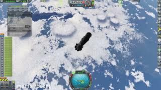 KSP Return to Launch Site Using kRPC and Mechjeb