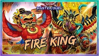 PURE FIRE KING RANKED GAMEPLAY IN YUGIOH MASTER DUEL