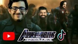 Avengers : YouTube Vs tik tok END | Carryminati | Hindustani Bhau | Ashish chanchalani |