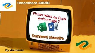 Comment réparer un fichier Word/Excel endommagé Windows 10/11