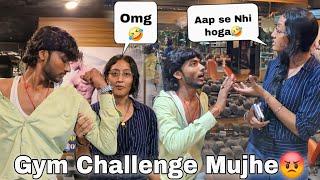 Gym Challenge Mujhe Degi || Guddu Vlogs