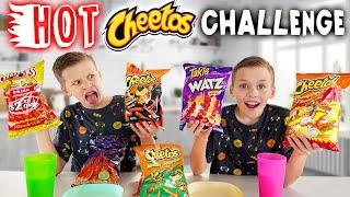 HOT Cheetos vs Takis Challenge!