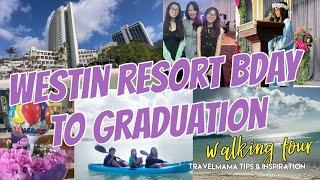 Westin Resort Guam beach walking tour | birthday and class of 2024 Graduation #walk Starlight Guam