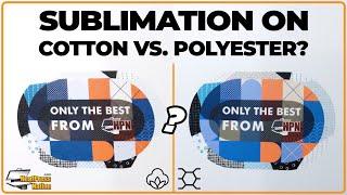 Sublimation On Cotton Vs. Polyester T-Shirts