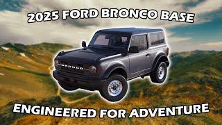 2025 Ford Bronco Base - Build and Price Overview