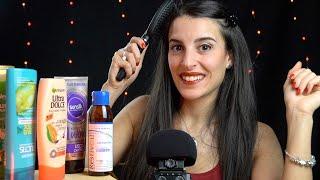 ASMR | ADDORMENTATI con la mia HAIR CARE rilassante  ‍️