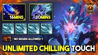 NEW OP MID Ancient Apparition Aghs Scepter + Moon Shard Unlimited Chilling Touch Ez Counter DK DotA