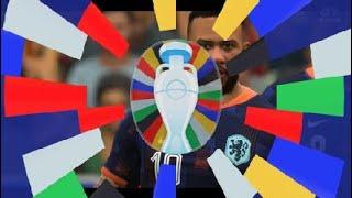 Румыния Нидерланды 1й тайм 1й тур группового этапа Чемпионата Европы