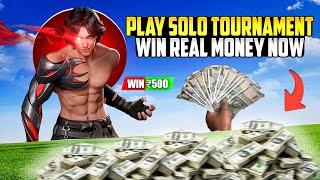 Solo Tornament Play With Keyboard & Mouse On Mobile | Earn ₹500