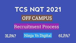 TCS NQT 2021| Registration Process | Ninja and Digital | TCS Recruitment | The Coding Bytes
