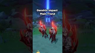 Genshin Impact Main trend! This was fun :) #genshinimpact #shorts #short #trend