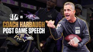 John Harbaugh Hands Out Game Balls After Baltimore's Win Over Bengals | Baltimore Ravens