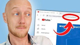 How to change youtube URL 2024 – IN 1 MINUTE!