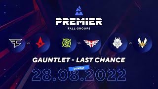 BLAST Fall Groups, Gauntlet: Last Chance w. Faze vs Astralis, NIP vs Heroic, G2 vs Vitality