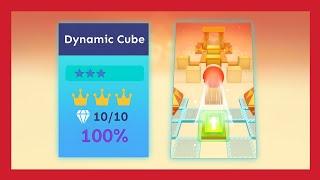 Rolling Sky - Dynamic Cube (Level 41) | 3 Stars | Derrdog