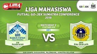 MEN'S UIN RF VS BINAS LIMA Futsal : GO-JEK SUMATRA CONFERENCE 2018