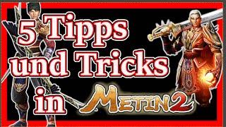 Metin2 | 5 TIPPS UND TRICKS IN METIN2 | FORTGESCHRITTENE UND BEGINNER | VOSSI