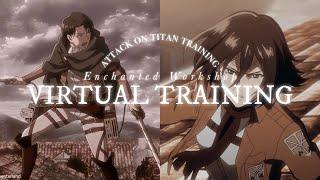 .°VIRTUAL TRAINING ˚// physical/ athletic ability enhancer + ideal body (AOT-inspired subliminal)