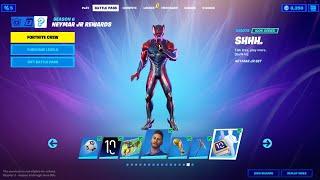 The FASTEST WAY to Get ALL NEYMAR JR REWARDS in Fortnite - How to get NEYMAR JR. Skin