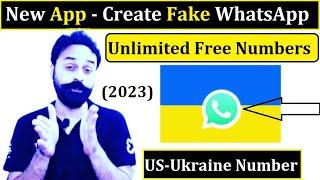 How to create fake Whatsapp with Ukraine USA virtual number | Get a second number for Whatsapp