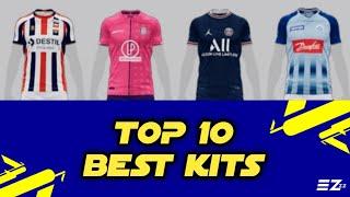 TOP 10 BEST KITS Ver 5.6.0 eFootball PES 2021 Mobile New Update No Patch Kits Season 2021/2022