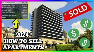 How To *SELL* Apartments In GTA 5 Online 2024 | GTA V Online Sell House/Garage/Apartment Guide