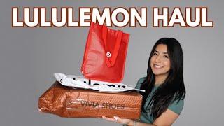 LULULEMON TRY ON HAUL 2024 + NEW VIVAIA SHOES