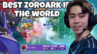 How to Play ZOROARK like OVERLORD98TV THE BEST PLAYER IN THE GAME | Pokemon Unite