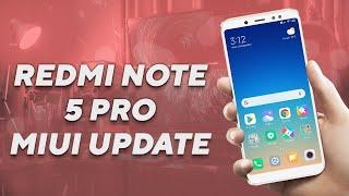 New MIUI Update for Redmi Note 5 pro | MIUI 11.0.5.0