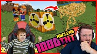 Vefa ile 1000 Nükleer TNT Patlattık, Bilgisayar Çöktü! (Minecraft)