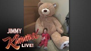 Jimmy Kimmel's Giant Stuffed Bear Revenge