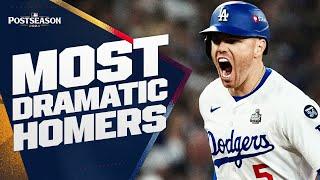 MOST DRAMATIC HOME RUNS of the 2024 Postseason (12 tying or go-ahead HR!) -- BEST POSTSEASON EVER?!