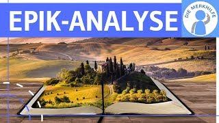 Epik-Analyse: Interpretation literarischer (epischer) Texte - Vorgehensweise, Aufbau & Tipps
