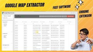 Google Map Data Extractor Chrome Extension 2024 | Instant Data Scraper