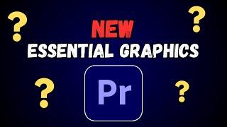 Fix Essential Graphics Not Showing in Premiere Pro 2025