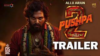 Pushpa 2 - The Rule | Official Trailer | Allu Arjun | Sukumar | Rashmika | Fahadh Faasil New Updates