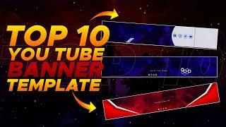 Top 10 Gaming Banner Template NO Text | Gaming Channel Banner 2021