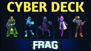 СОБРАЛ КИБЕР КОЛОДУ ФРАГ ПРО ШУТЕР CYBER DECK GAMEPLAY FRAG PRO SHOOTER 2022