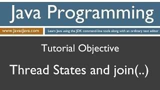 Learn Java Programming - Thread Join Method and Thread States