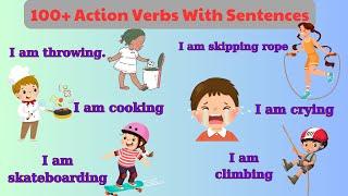 Fun Action Verb Vocabulary For Kids