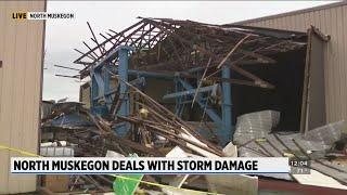Storm damage all across West Michigan