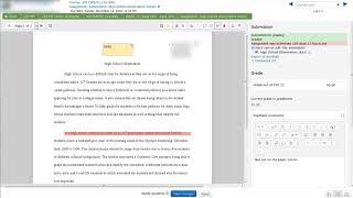 How to Grade Assignments in Moodle 3.1