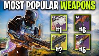 TOP 10 MOST POPULAR WEAPONS Being Used In Act II Revenant Episode Destiny 2